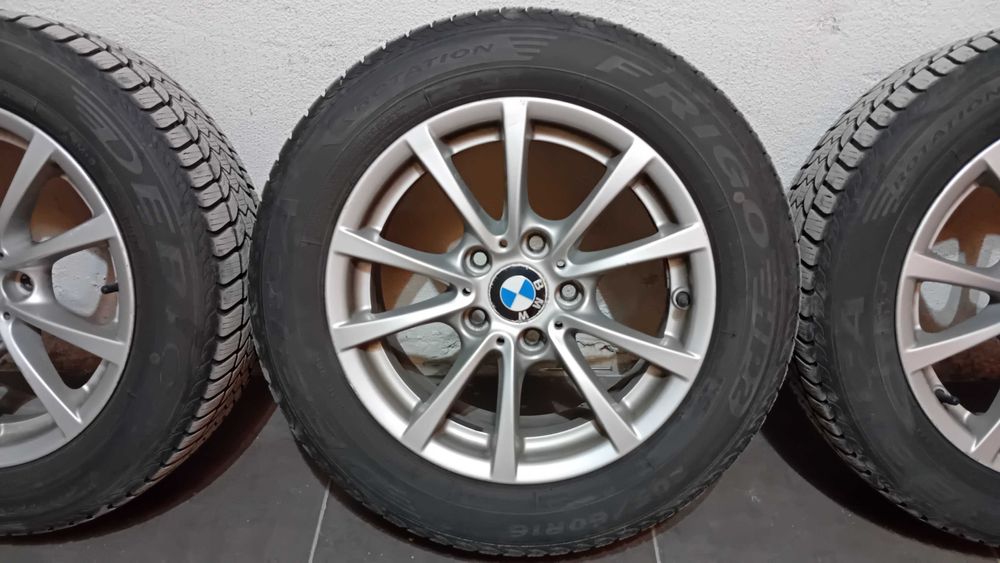 Оригинални джанти BMW 16 7JX16 H2 и зимни гуми 205/60/16 Debica France