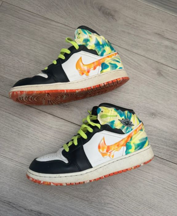Air Jordan 1 Mid Wavy Slim Vortex