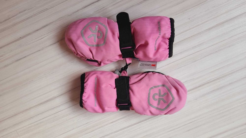 Детски ръкавици за ски COLOR KIDS 2-4 години с един пръст