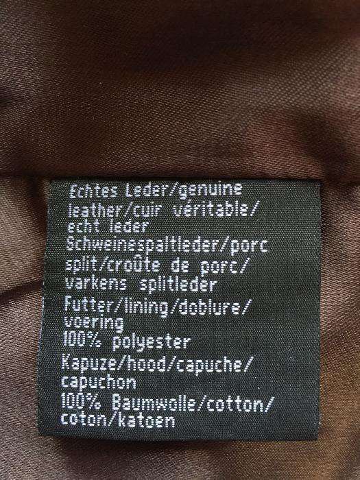 Geaca / jacheta piele dama maro - masura 34-36 (XS-S) - ca noua