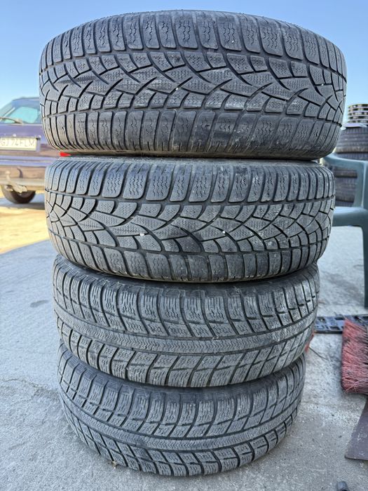 Anvelope iarna 195/65/15 + jante tabla 5x112 Volkswagen, Skoda, Audi