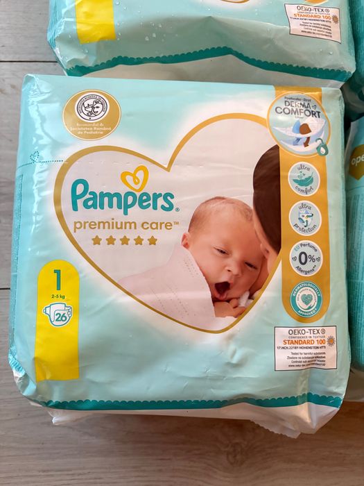 Pampers Premium Care nr 1, 104 buc