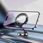 Suport Auto MagSafe, Magnetic, Montaj Bord, Negru