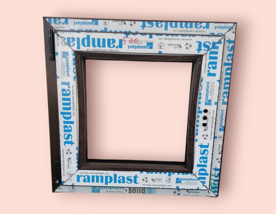 Ferestre baie PVC RAMPLAST Wange, Stejar , Alb