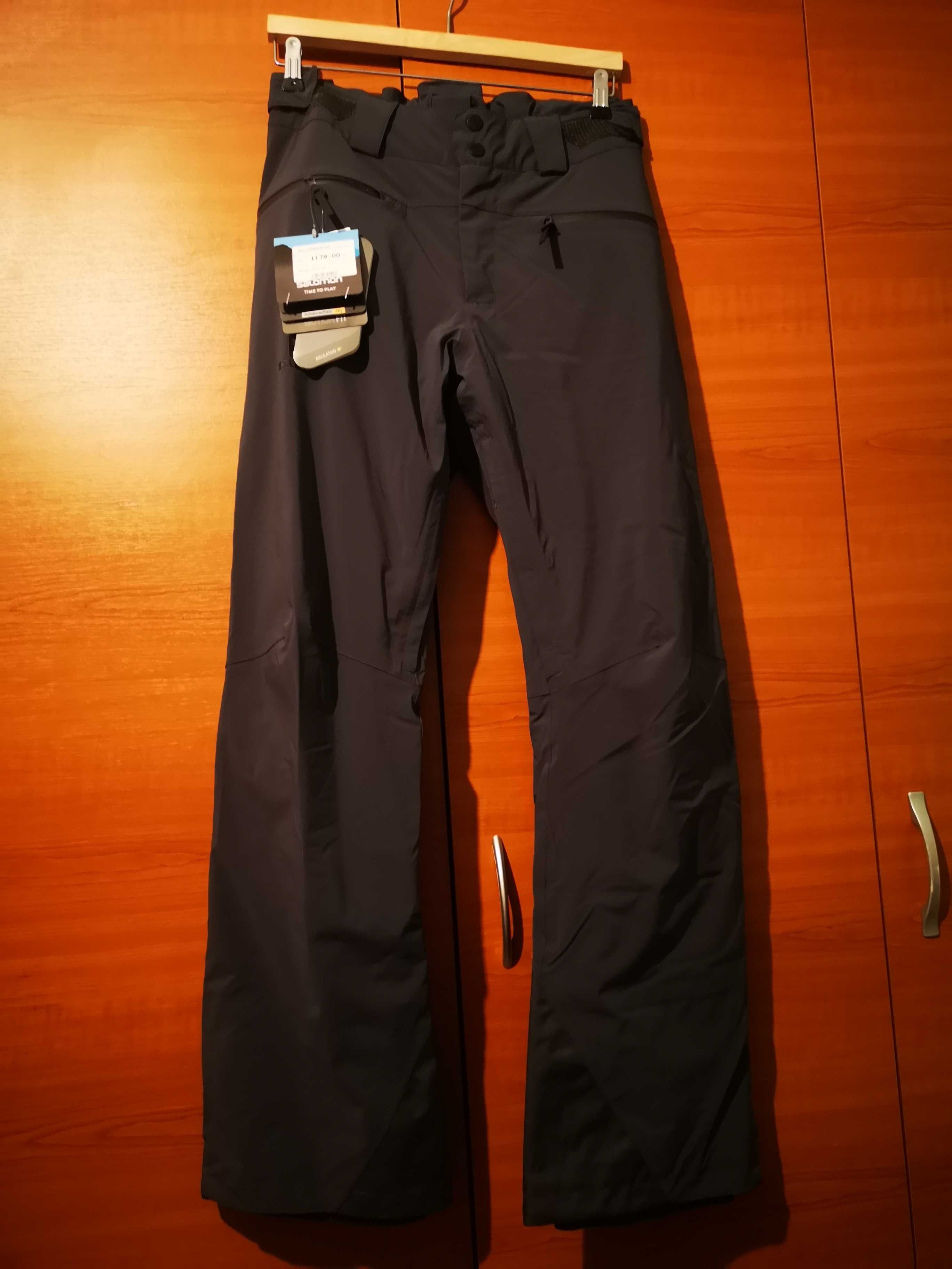 Pantaloni schi Salomon Force 20k/20k masura M, Gri, NOI