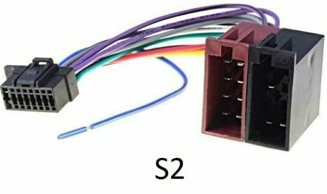 Adaptor Mufa Conector Radio CD Auto EURO la ISO SONY