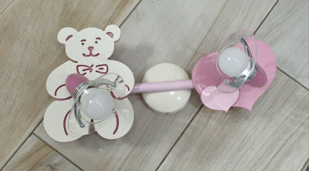 Детска лампа с мече