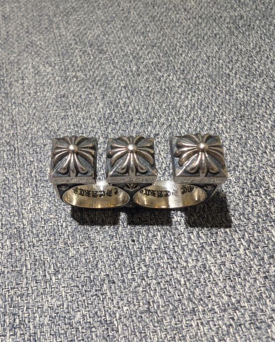 Chrome Hearts Double Brass Knuckle Ring - Пръстен