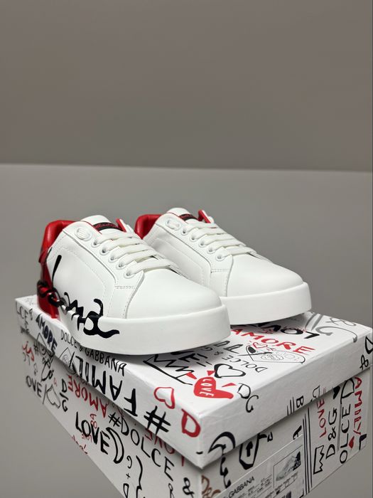 Dolce Gabbana Portofino White Red