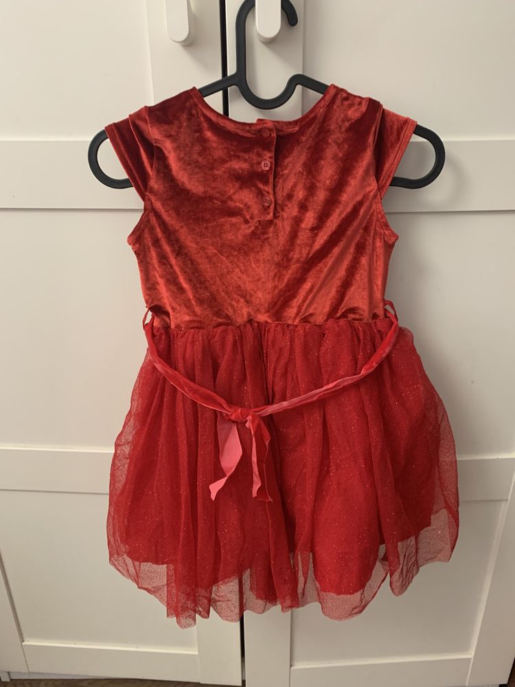 Reserved premium  детска луксозна рокля 3-4г.