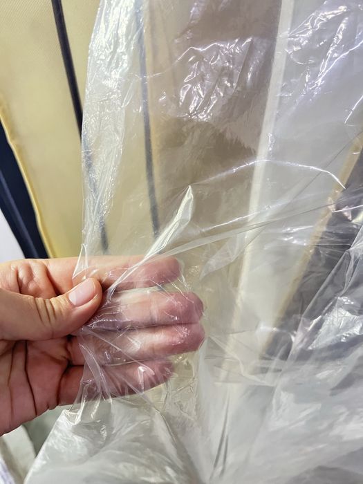 Чехол прозрачный для одежды(можно использовать для тесто(жайма)
