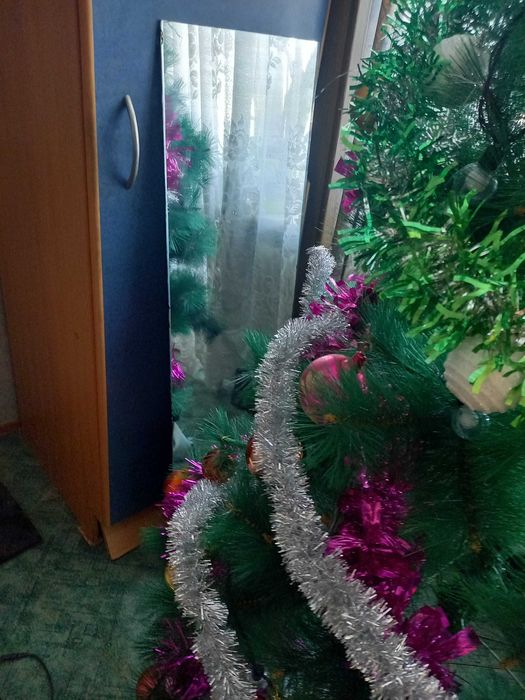 зеркало на жесткой подложке