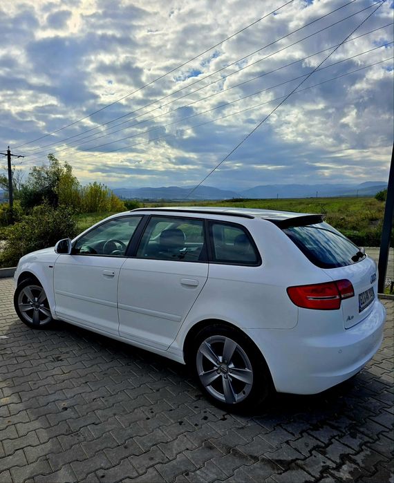 Audi A3 E sline 1.8 benzină TFSI 160 Cp An 2009 Euro5 Led Bi-xenon Top