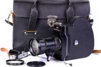 Set complet camera de filmat pe pelicula, vintage, 1980, Krasnogorsk-3