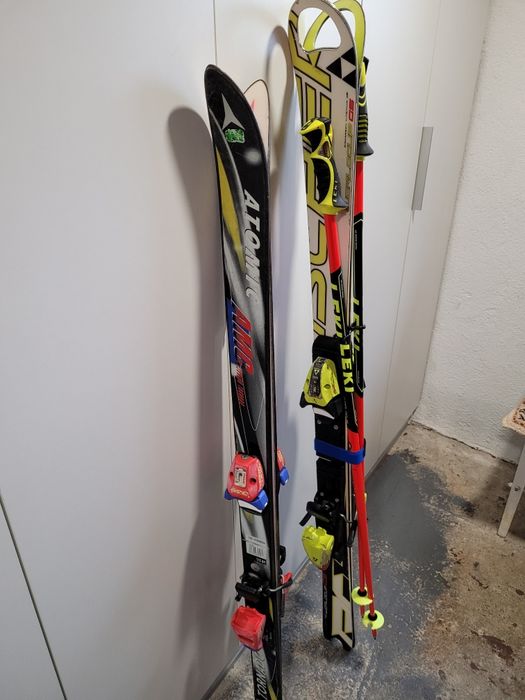 Schiuri Fisher Ricardo Titanium GS,139cm +Atomic Junior,129 cm