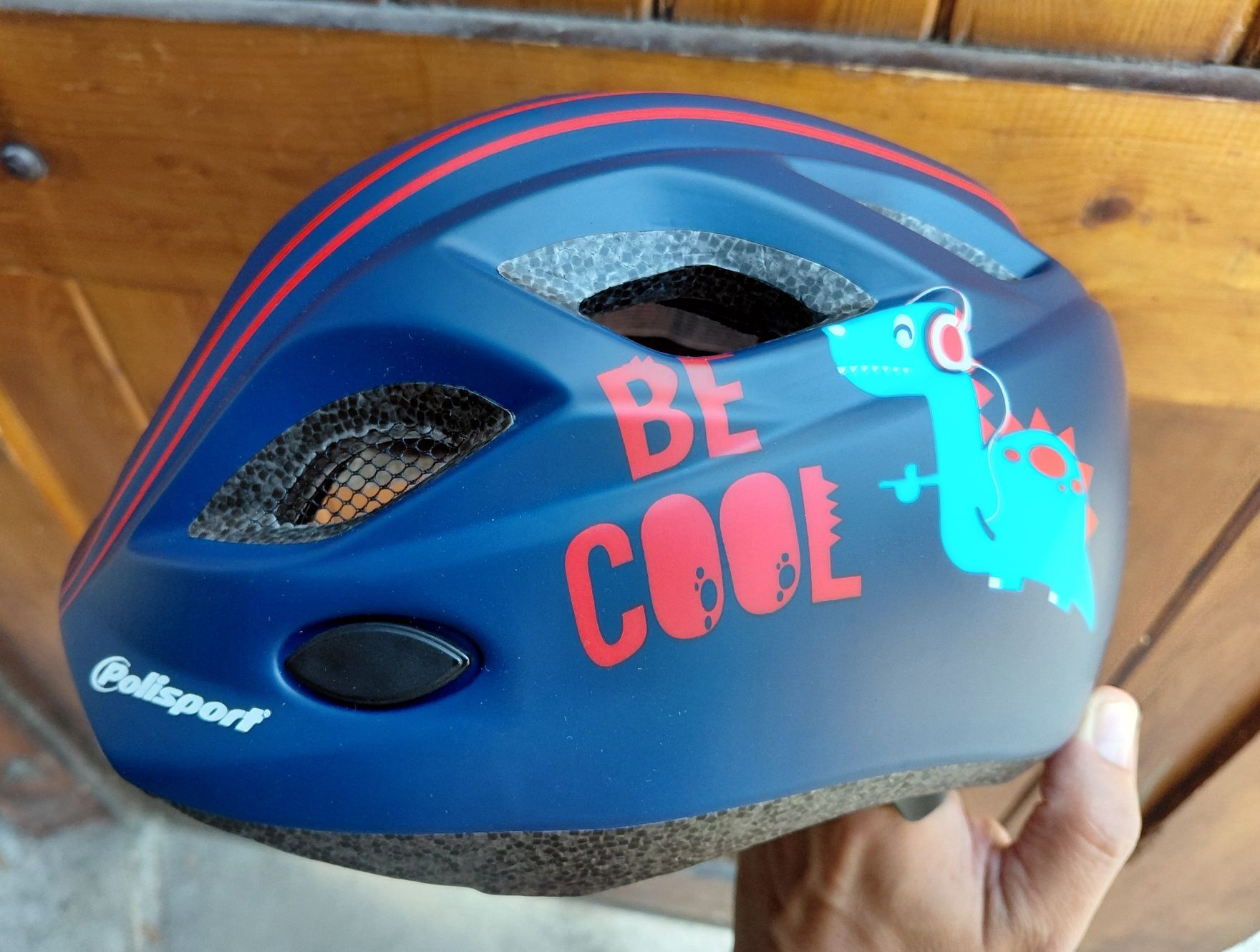 POLISPORT Детска каска JUNIOR S (52-56см) BE COOL