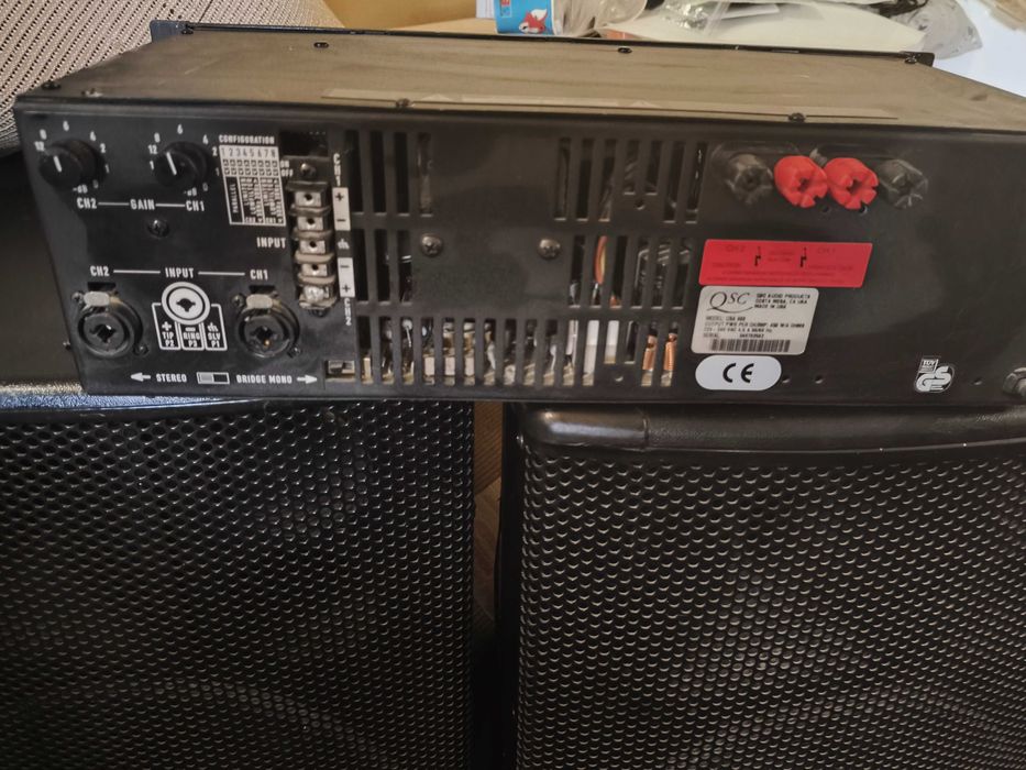 2 броя тонколони и усилвател