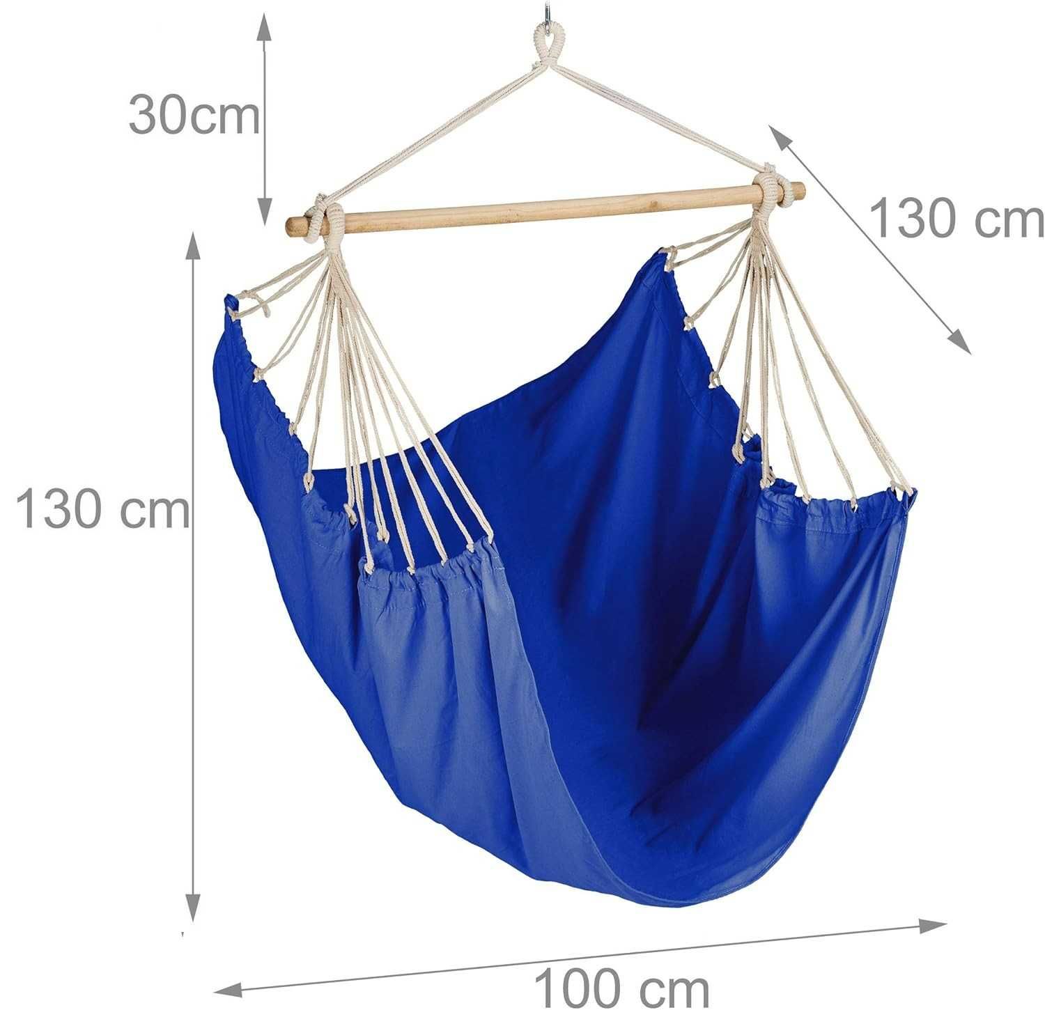 Hamac suspendat tip scaun, rezista pana la 150kg, culori diferite