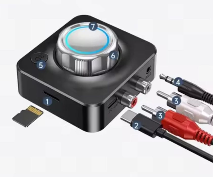 Receptor Bluetooth audio cu efect 3D – sunet imersiv și clar