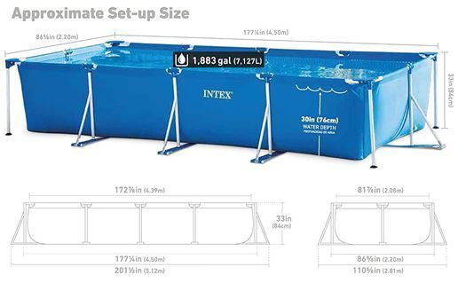 Bassen INTEX 4,50/2,20/84