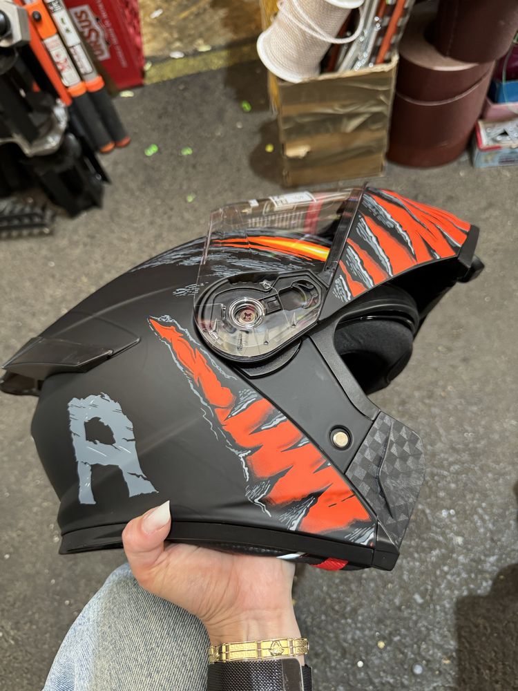 Casca moto scuter flip-up mărimea S M  L XL XXL