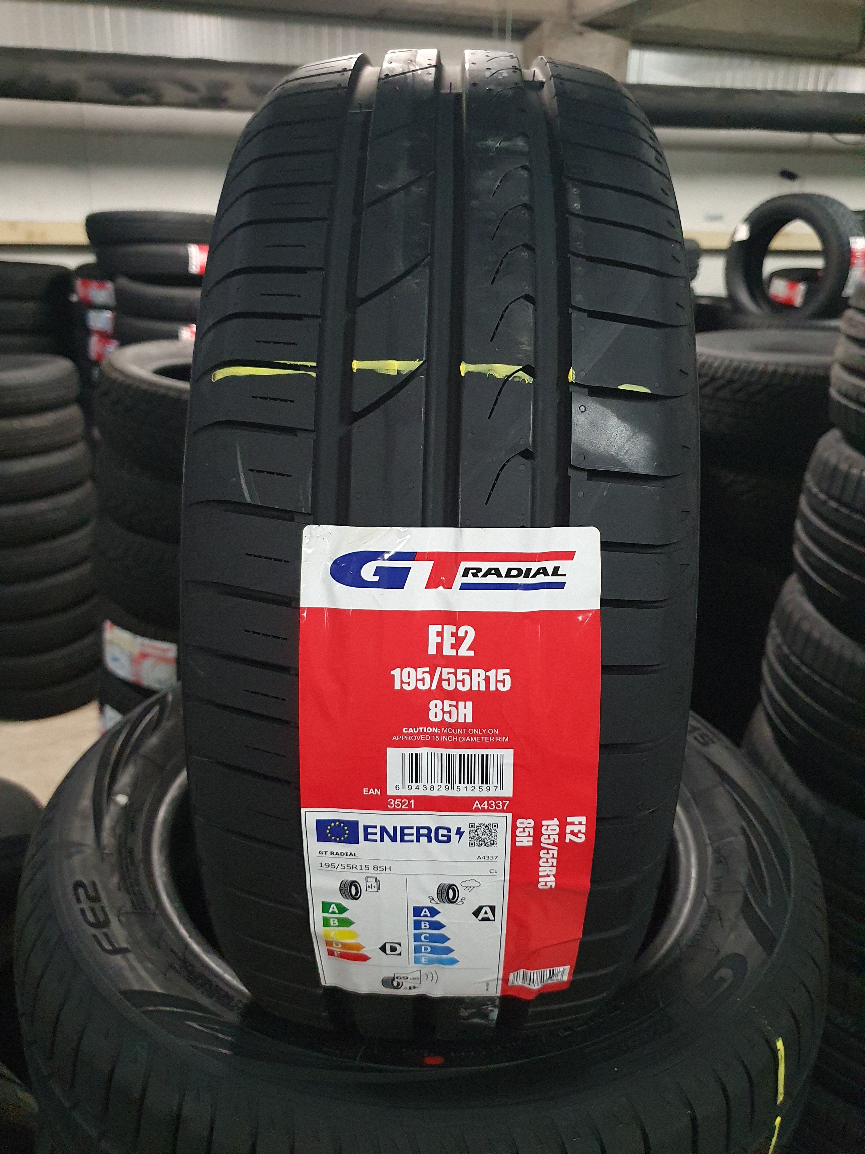 195/55r15 Gt Radial  Fe2 85h 4621