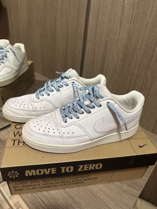 Обувки NIKE бяла кожа