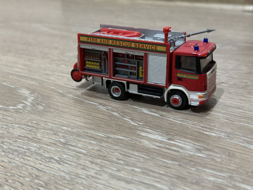 Macheta metalica Cararama SCANIA  Pompieri 1:87