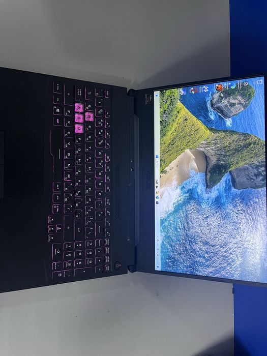 Игровой ноутбук Asus tuf gaming gtx1660ti. RAM 16. SSD512