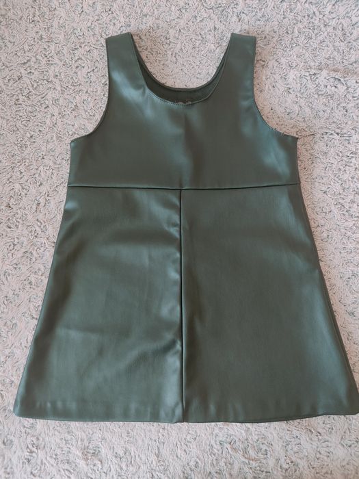 Sarafan imitatie piele Zara