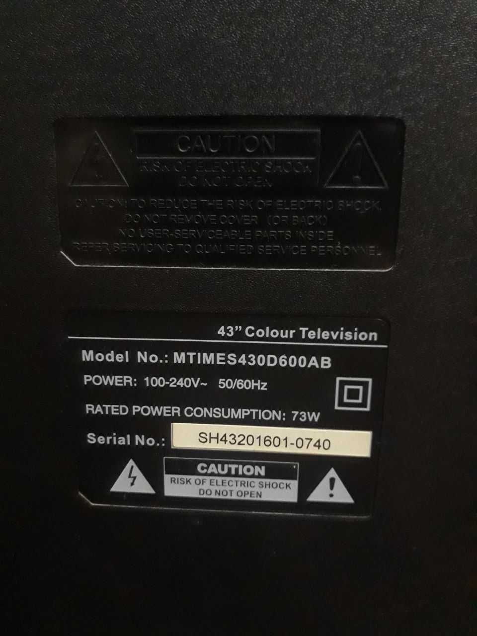 LED-телевизор JVC 43 Full HD.Диагональ 43=109 см.Отличный.