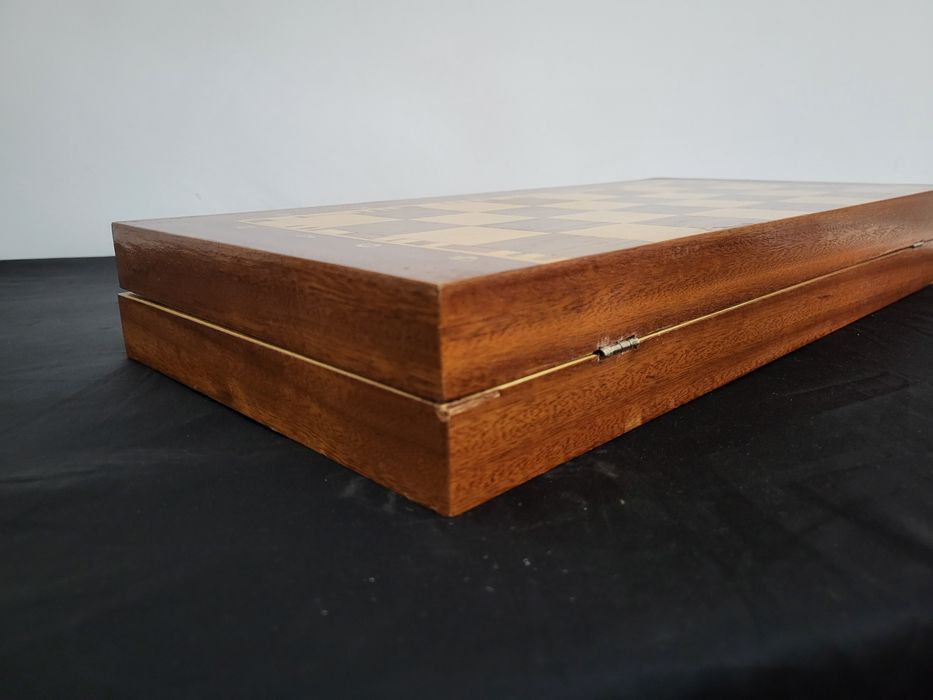 #6 Дървен шах От времето на соца,табла