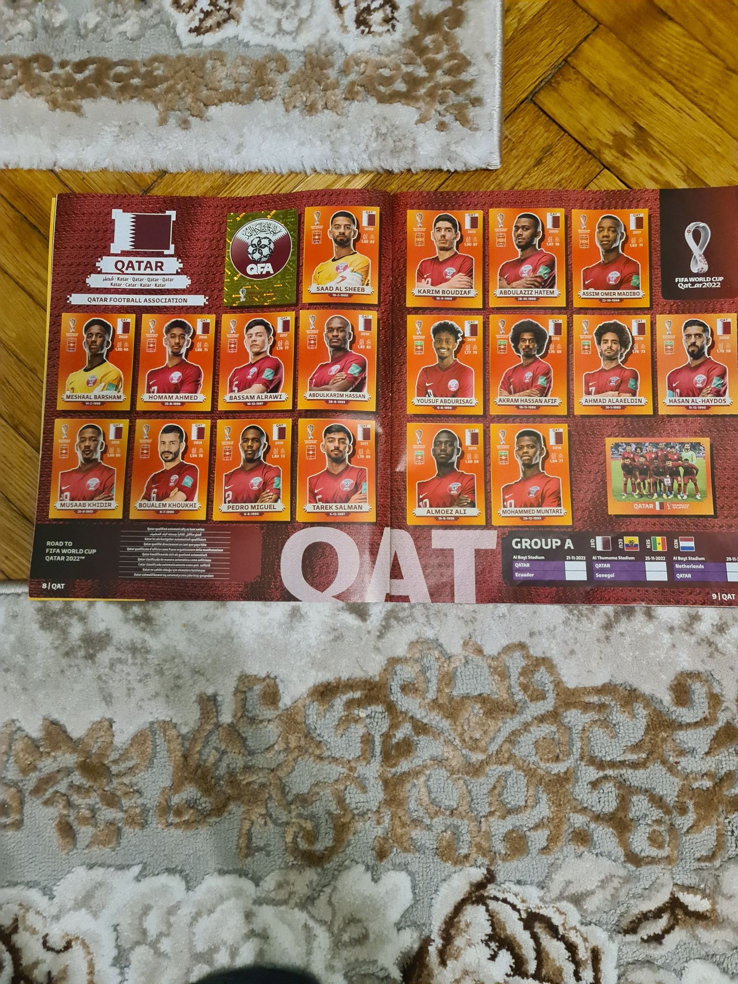 Album complet FIFA QATAR 2022