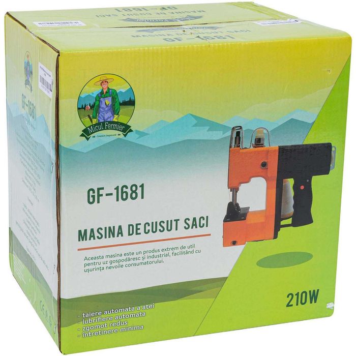 Masina de cusut saci 210W, 800RPM, Micul Fermier electrica profesional