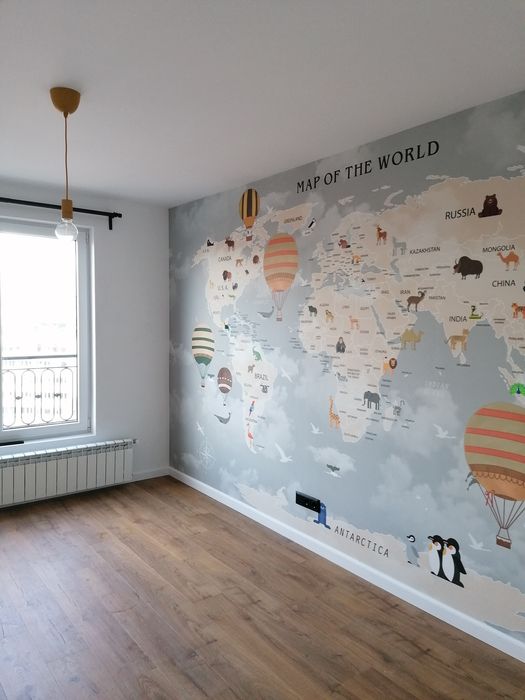 Професионално лепене на тапети и фототапети - София