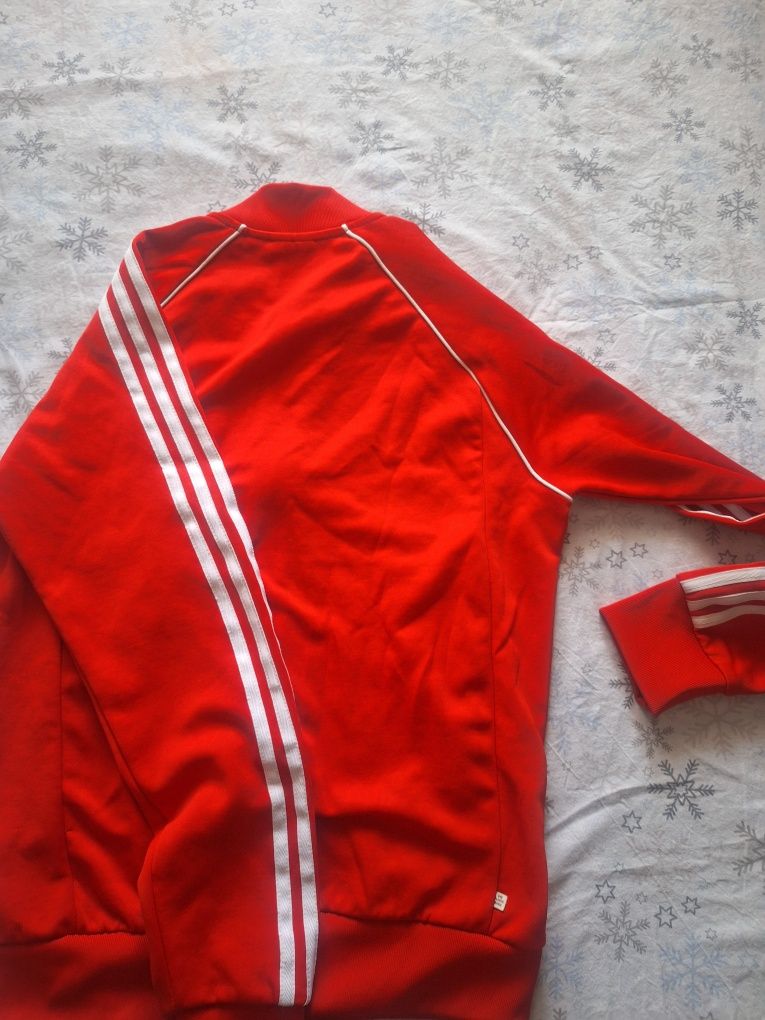 Hanorac adidas rosu