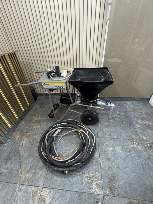 Fane Amanet: Stație de tencuială Wagner PlastCoat 830 Noua