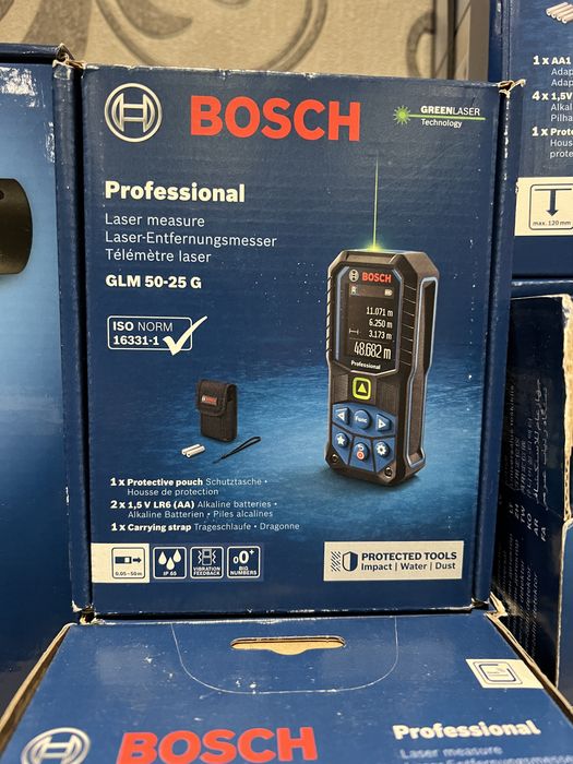 Telemetru Bosch GLM 100-25 C sau GLM 150-27C-Sigilat