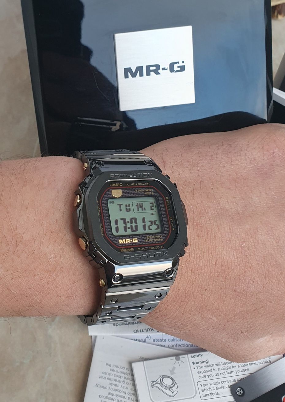 Casio G Shock MR-G B5000B-1DR