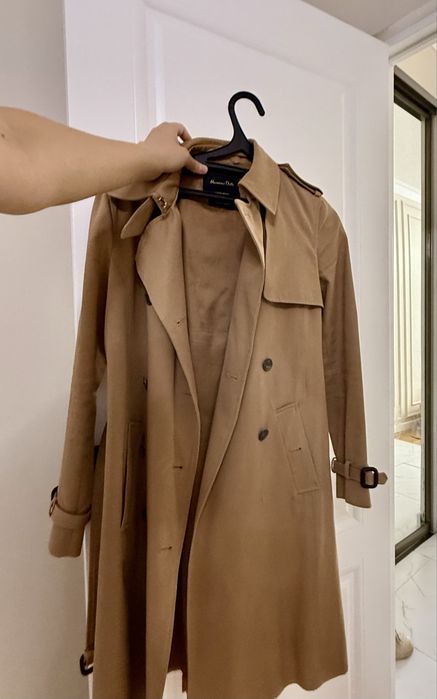 Тренч оригинал Massimo Dutti в идельном сотоянии