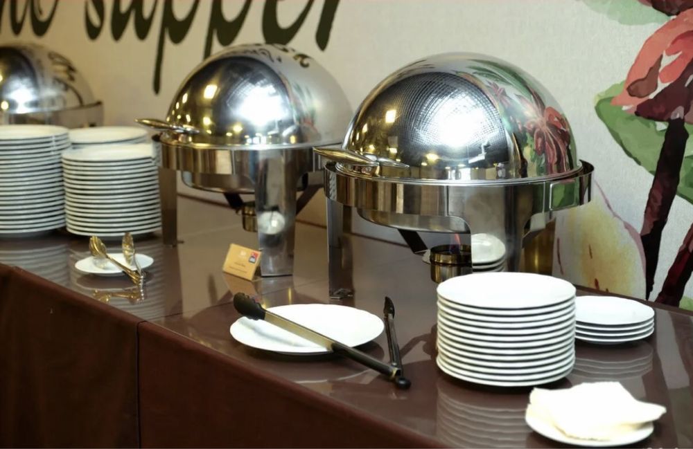 Аренда посуды, фужеры, столы, фуршет, мармиты, бойлер, чайные пары