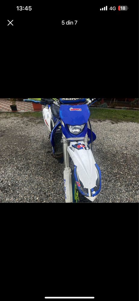 Vand Yamaha WR400