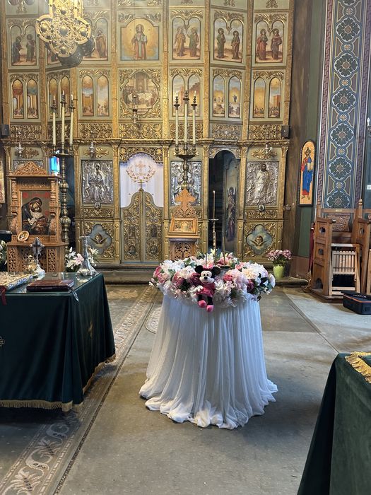 Decor botez cristelnita ferita  biserica