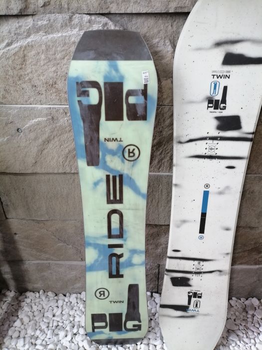 Placa snowboard Ride Twin Pig Test 148,156w cm