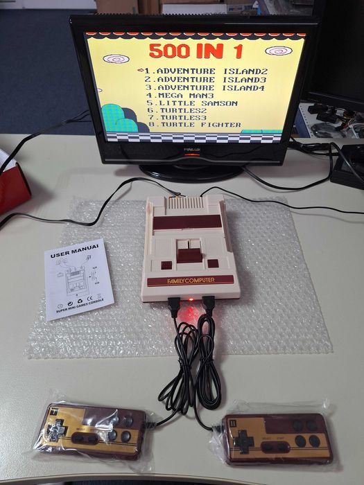 Joc TV 8 bit Terminator clona Nintendo, NOU cutie,jocul copilariei,NES