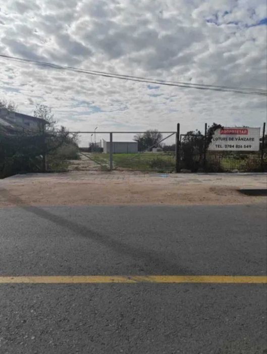 Teren de vânzare hală-casă