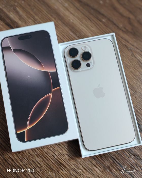 Iphone 16 pro max 256gb DUAL desert