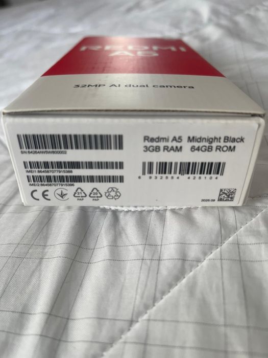 Telefon sigilat redmi a5 midnight black 64gb