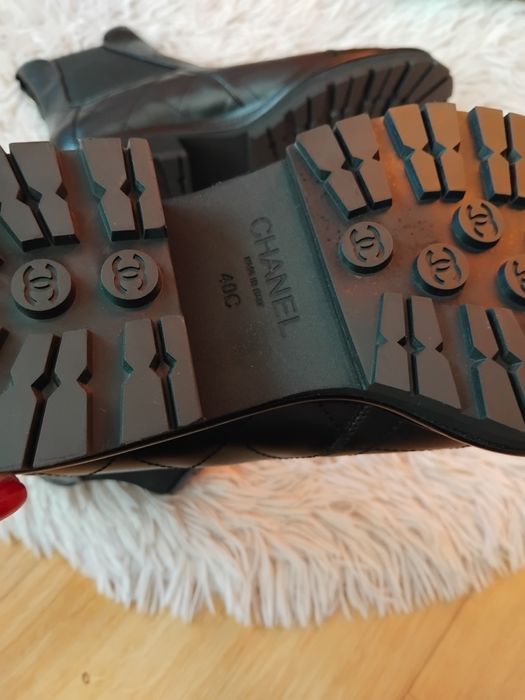 Chanel ботуши ест.кожа