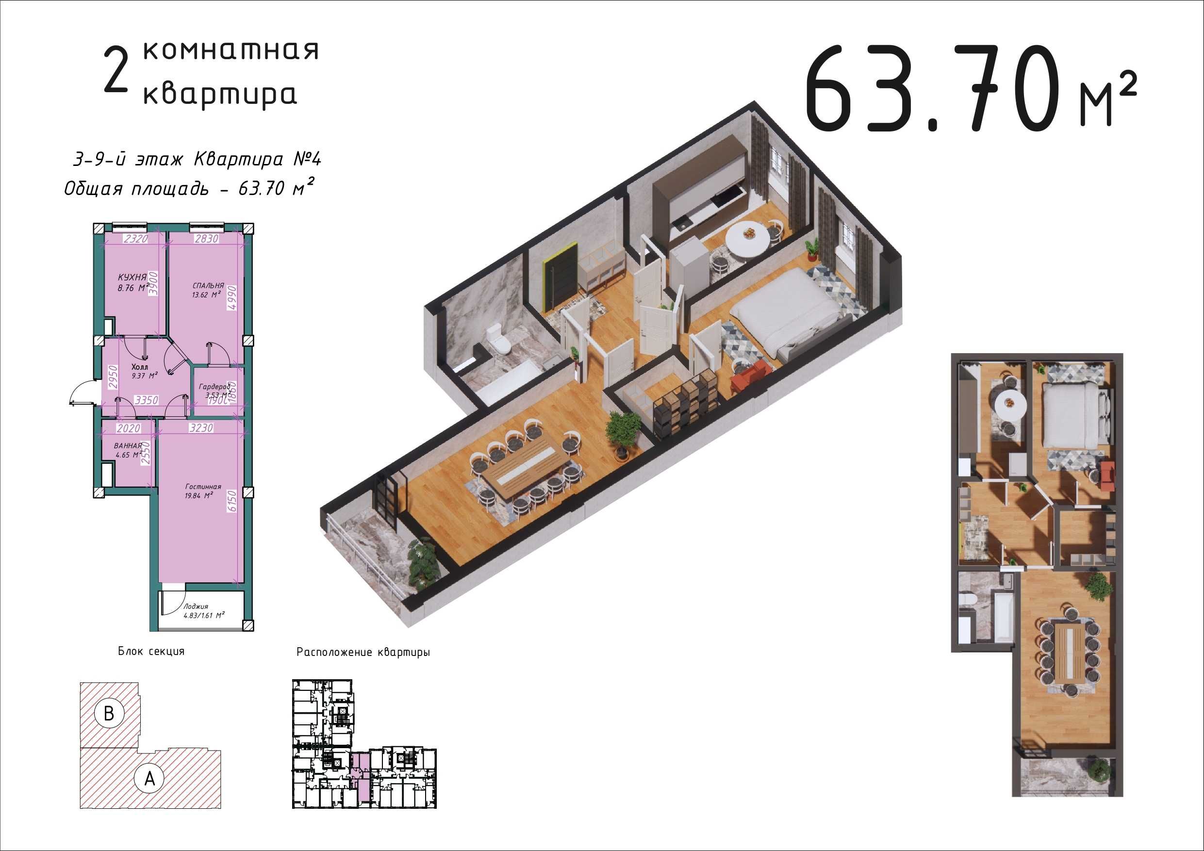 Новостройка New house, 1-2 комнатная. рядом Парк пепси